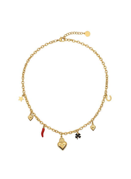 Collier porte-bonheur corrigé